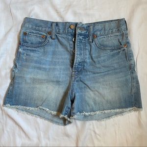 Madewell | High Rise Denim Shorts